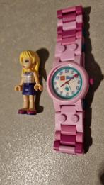 Lego Friends Horloge, met figuurtje Stephanie, Sieraden, Tassen en Uiterlijk, Horloges | Kinderen, Ophalen of Verzenden, Zo goed als nieuw
