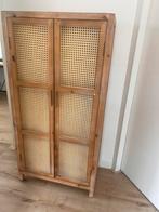 Webbing kast Bandung hoog - naturel - 140x70x40 cm, Huis en Inrichting, Ophalen, Gebruikt
