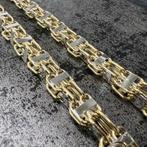 14 karaat gouden ketting magnum schakel 70cm nieuw, Ophalen of Verzenden, Zo goed als nieuw, Goud