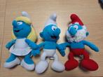 3 verschillende smurfen knuffels, Verzamelen, Smurfen, Ophalen of Verzenden, Zo goed als nieuw, Verschillende Smurfen