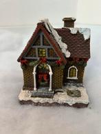 Miniatuur kerst Huisje, Verzenden, Zo goed als nieuw