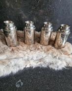 Fraaie set van 4 originele kruiden potten, Ophalen of Verzenden