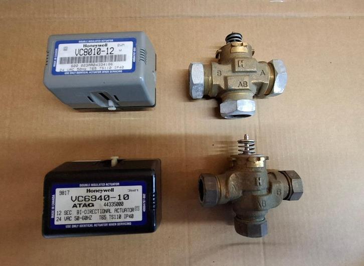 Honeywell 3 wegklep de VC 8010-12 is verkocht, Doe-het-zelf en Verbouw, Verwarming en Radiatoren, Gebruikt, Cv-ketel of Combi-ketel