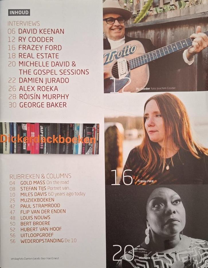 Heaven nr 2 '20; Ray Cooder, George Baker, Frazey Ford, Verzamelen, Muziek, Artiesten en Beroemdheden, Gebruikt, Boek, Tijdschrift of Artikel