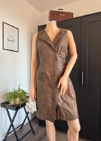 ARMA lamsleren jurk/gilet maat 38 - bruin, Maat 38/40 (M), Bruin, Ophalen of Verzenden, Zo goed als nieuw