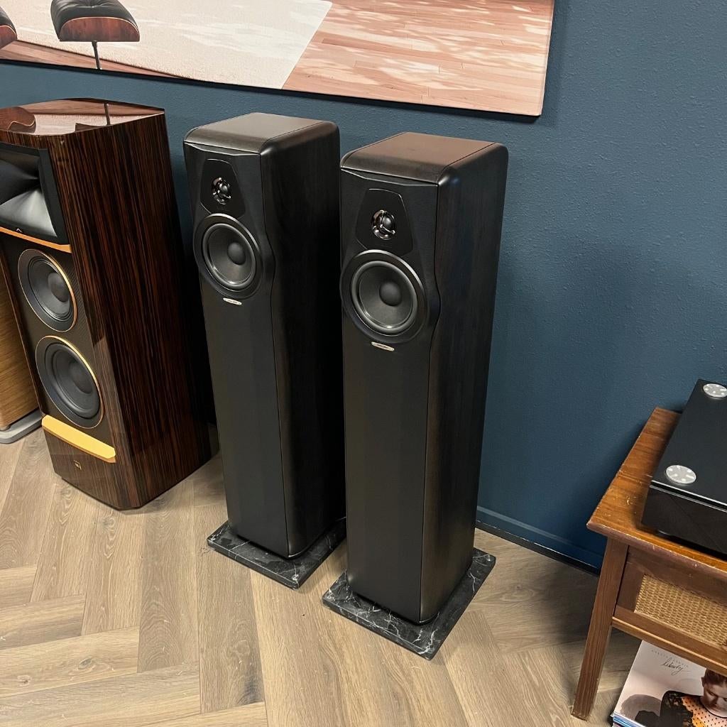 Sonus Faber Maxima Amator Graphite speakerset (occasion), Onbekend, Zo goed als nieuw, Sonus Faber, Onbekend