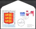 1e NLM CityHopper vlucht Guernsey 1978, Verzenden, Envelop