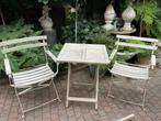 Frans hoiten inklapbaar bistro set, Ophalen