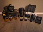 Nikon d5200 inclusief lenzen, Gebruikt, Spiegelreflex, ., Ophalen of Verzenden