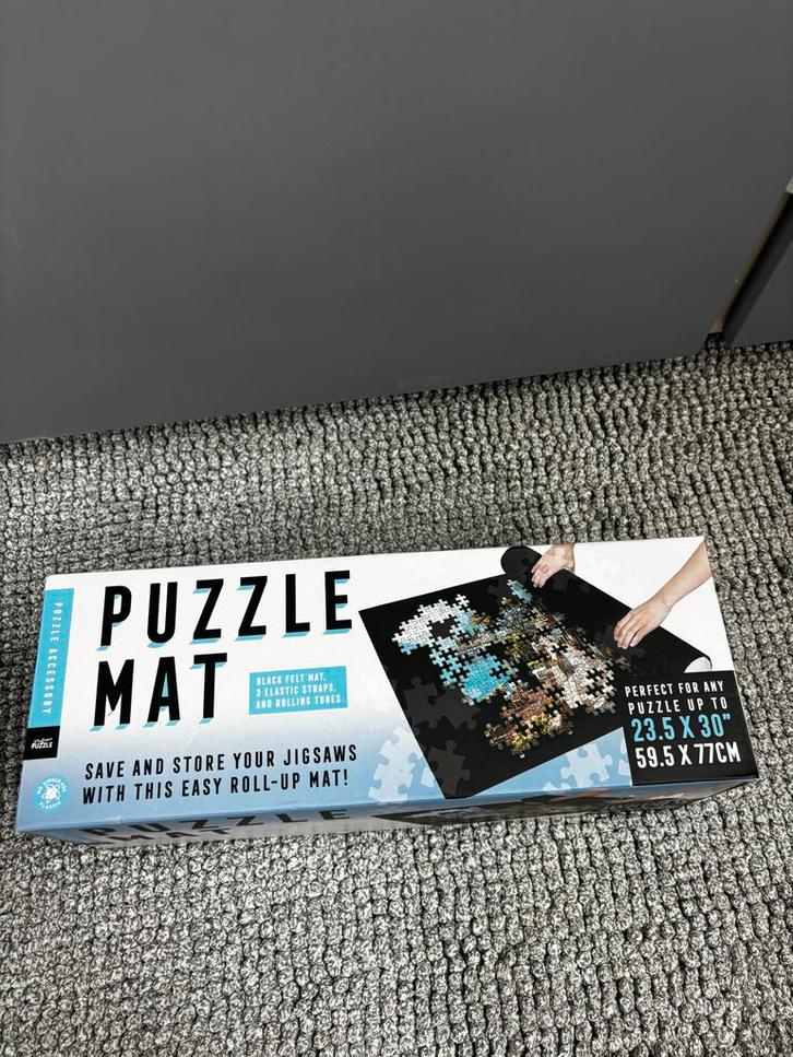 Puzzelmat - Rol je puzzel makkelijk op!, Hobby en Vrije tijd, Gezelschapsspellen | Bordspellen, Nieuw, Ophalen of Verzenden