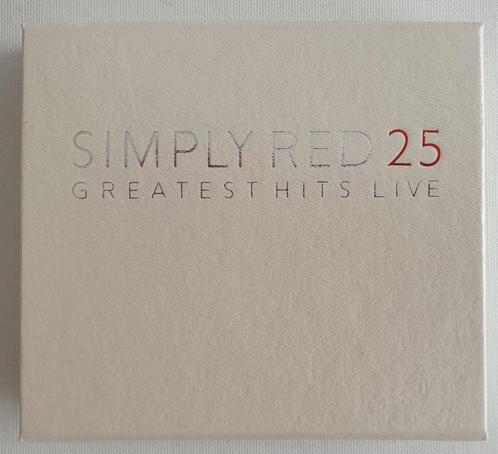 Simply Red 25 Greatest Hits Live 2009 (limited edition), Cd's en Dvd's, Cd's | Pop, Zo goed als nieuw, 2000 tot heden, Ophalen of Verzenden