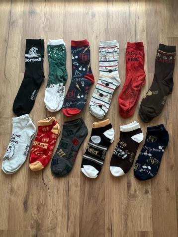Harry Potter advent kalender sokken 12 paar beschikbaar voor biedingen