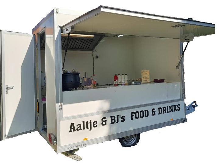 foodtruck huren, Hobby en Vrije tijd, Feestartikelen | Verhuur, Zo goed als nieuw, Ophalen
