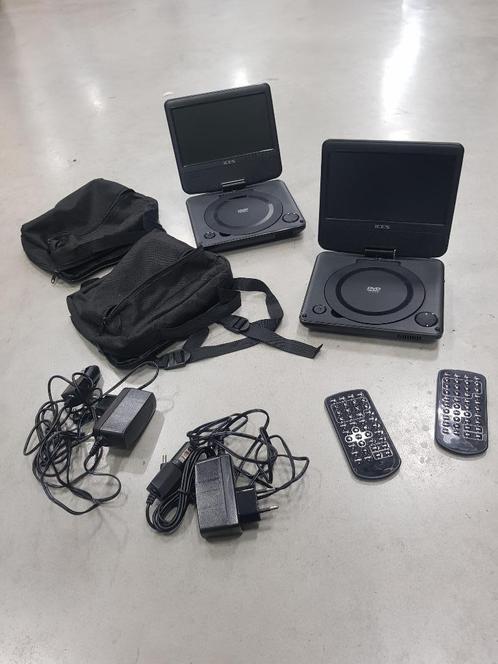 2 x Draagbare DVD-speler voor (bv) in de auto / samen €50,-, Audio, Tv en Foto, Dvd-spelers, Zo goed als nieuw, Dvd-speler, Overige merken