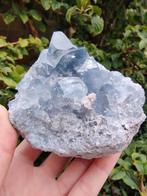 Blauwe celestien cluster, Ophalen of Verzenden, Mineraal