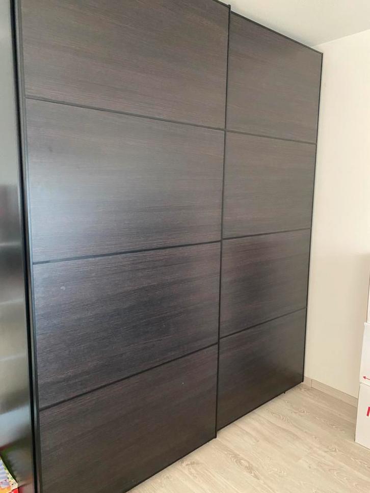 IKEA PAX MEHAMN kast schuifdeuren. 250 cm x66 cm 220 cm hoog, Huis en Inrichting, Kasten | Kledingkasten, Zo goed als nieuw, 200 cm of meer