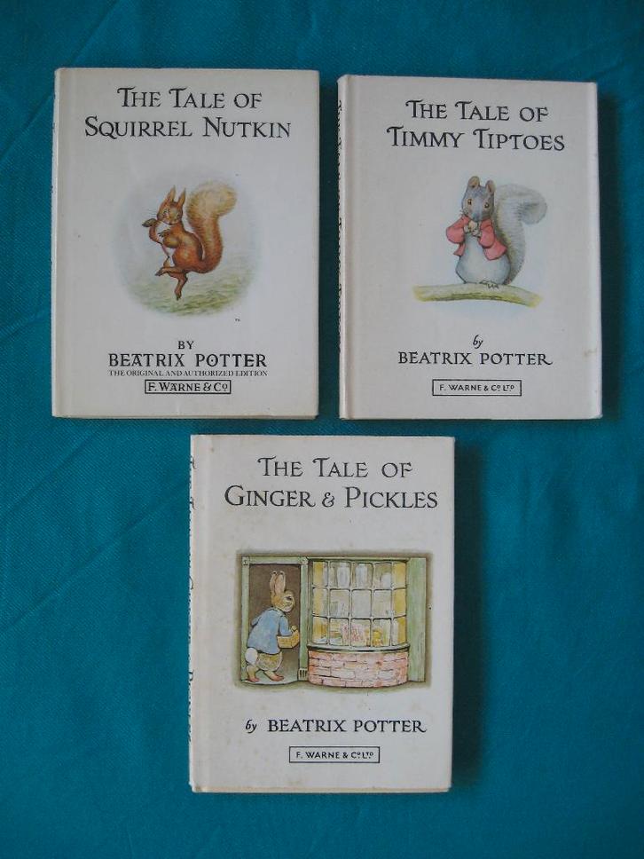Beatrix Potter Ginger&Pickles Squirrel Nutkin Timmy Tiptoes, Boeken, Taal | Engels, Gelezen, Ophalen of Verzenden