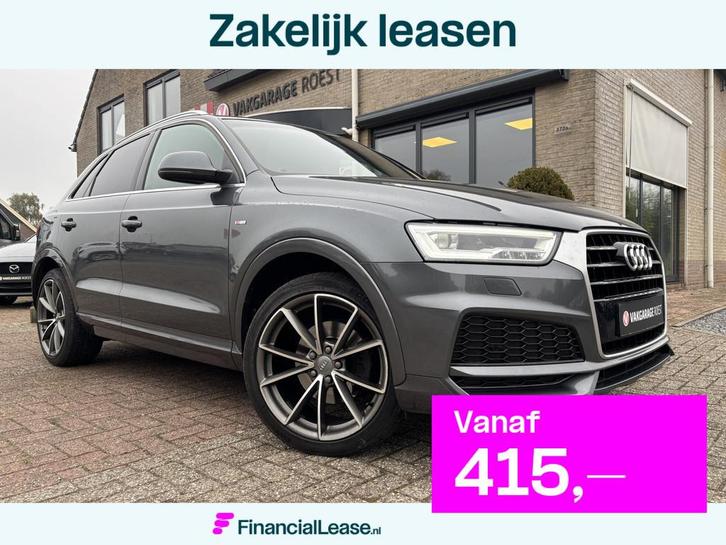 Audi Q3 1.4 TFSI Automaat CoD Sport 2x S-Line Trekhaak / Nav, Auto's, Audi, Bedrijf, Lease, Financial lease, Q3, ABS, Airbags