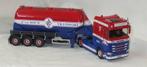 Tekno Scania S500 P vd Wouw met bulkoplegger en certificaat, Ophalen of Verzenden, Nieuw, Bus of Vrachtwagen, Tekno