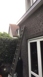 Uitschuifbare ladder, Ophalen of Verzenden, Zo goed als nieuw, 4 meter of meer