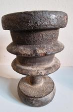 Antieke houten pot Nubie Soedan Zuid-Egypte, Ophalen of Verzenden