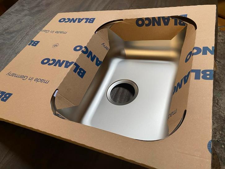 Blanco Spoelbak - Nieuw in verpakking inkl aansluitset, Huis en Inrichting, Keuken | Keukenelementen, Nieuw, Minder dan 100 cm