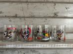 Looney Tunes Glazen Collectie - Taz, Voetbal, Skiën, IJshock, Glas of Glazen, Gebruikt, Ophalen of Verzenden, Glas