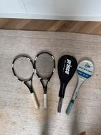 Tennis en squash rackets, Ophalen, Zo goed als nieuw