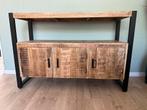 Mango hout dressoir, Huis en Inrichting, Kasten | Dressoirs, Ophalen, Met deur(en), 100 tot 150 cm, Nieuw