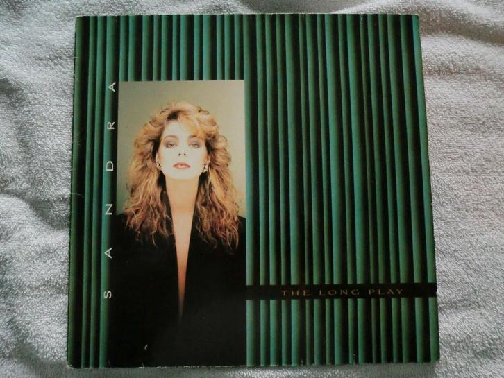 LP Sandra the long play, Cd's en Dvd's, Vinyl | Pop, Zo goed als nieuw, 1980 tot 2000, 12 inch, Ophalen of Verzenden