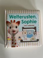Welterusten Sophie Baby Boekje, Ophalen of Verzenden, Zo goed als nieuw, Uitklap-, Voel- of Ontdekboek, 0 tot 6 maanden