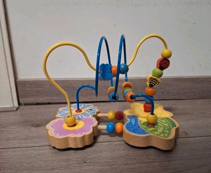 Baby speelgoed kralen boog, Kinderen en Baby's, Speelgoed | Houten speelgoed, Zo goed als nieuw, Overige typen, Ophalen of Verzenden