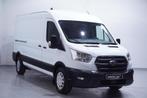 Ford Transit 2.0 TDCI 170 pk Aut. L3H2 Trend Airco, Trekhaak, Parkeercamera, Stof, Gebruikt, Wit