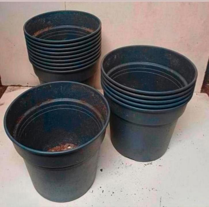 Sier Kweekpotten plantenpotten bloempotten 30 cm, Tuin en Terras, Bloempotten, Gebruikt, Kunststof, Minder dan 40 cm, 25 tot 40 cm