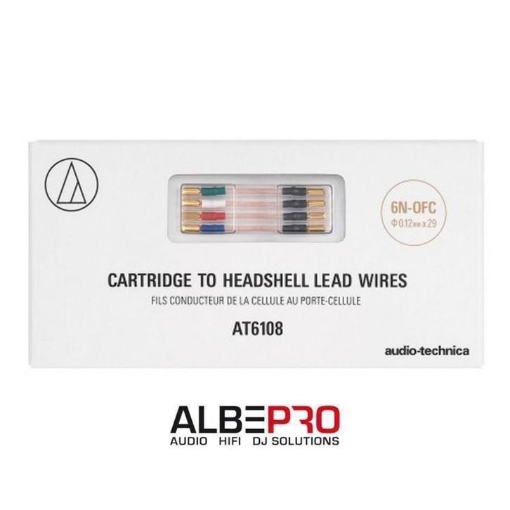 Audio-Technica AT6108 HEADSHELL BEDRADING, Audio, Tv en Foto, Platenspelers, Nieuw, Overige merken, Ophalen of Verzenden