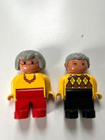 Lego’s Duplo - Set van 2 Poppetjes/ Opa en Oma B-keus, Kinderen en Baby's, Speelgoed | Duplo en Lego, Ophalen of Verzenden, Gebruikt