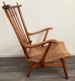 Vintage stoel De Ster Gelderland jaren 50 met naamlabel/ tag, Ophalen