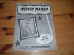 Mexico mambo - roberto del gado - horst wende, Gebruikt, Piano, Ophalen of Verzenden, Artiest of Componist