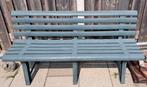 Groene plastic tuinbank, Tuin en Terras, Tuinbanken, Ophalen, Gebruikt
