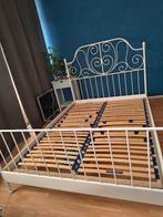 Gratis ledikant bed 140x200 geresrveerd, Ophalen, Gebruikt, Wit, Romantisch