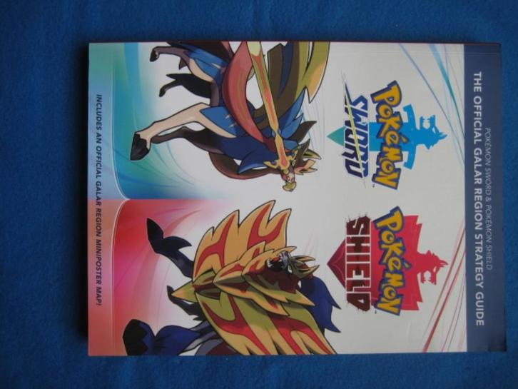 Pokemon Sword & Shield strategy guide hintboek (Switch), Spelcomputers en Games, Games | Nintendo Switch, Zo goed als nieuw, Role Playing Game (Rpg)