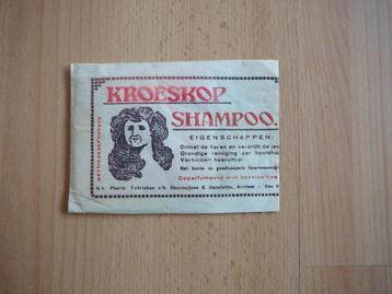KROESKOP SHAMPOO (1950-1960?) collectes item beschikbaar voor biedingen