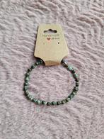 natuursteen armband polsmaat 18cm. afrikaanse turkoois, Sieraden, Tassen en Uiterlijk, Armbanden, Nieuw, Ophalen of Verzenden