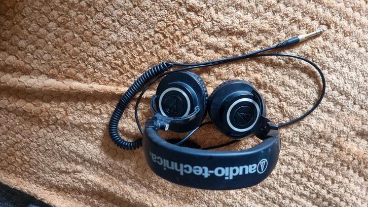 Audio Technica M50x koptelefoon, Audio, Tv en Foto, Koptelefoons, Gebruikt, Over oor (circumaural), Overige merken, Ophalen of Verzenden