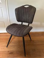 Grijze eetkamerstoelen (MX Sofa) 6 stuks, Ophalen, Overige materialen, Zo goed als nieuw, Grijs