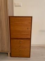 Vintage hoek kastje met veerzijdige opberg ruimtes, Huis en Inrichting, Ophalen, Zo goed als nieuw