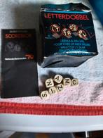 Letterdobbel met scoreblok, Ophalen of Verzenden, Detector, Sensor of Melder