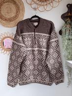 Vintage wollen trui norway vest noors ijslandse style, Niet ingevuld, Niet ingevuld, Maat 56/58 (XL), Ophalen of Verzenden