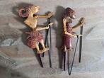 Indonesische Wajangpoppen - handgemaakt, Antiek en Kunst, Ophalen of Verzenden