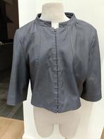 Jasje van zacht lams leer, Kleding | Dames, Maat 38/40 (M), Ophalen of Verzenden, Zo goed als nieuw, Grijs